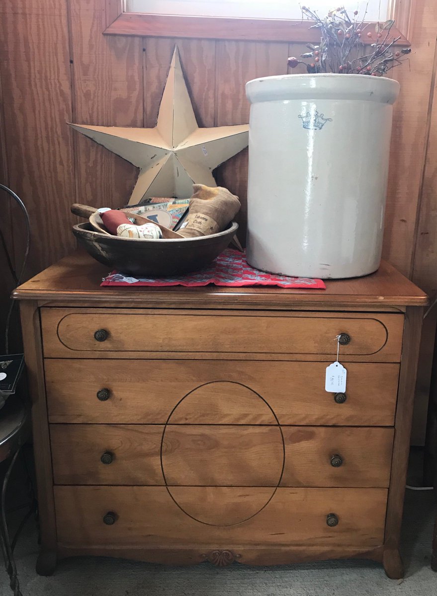 mercantiques's tweet photo. #mercantileantiques #mercantileantiqueshop #dresser #antiqueshop Beautiful old wood dresser with circular design #furnituredesign https://t.co/PjBys8ouen