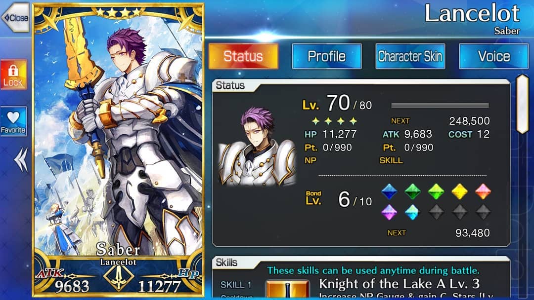 ShinnTypeMoon's tweet photo. Lancelot 4th Ascension⚔️ #FateGrandOrder #FGO #lancelot #saber #knightoftheroundtable #lakeknight #ascension #FGONA https://t.co/Iyj0bthKgk