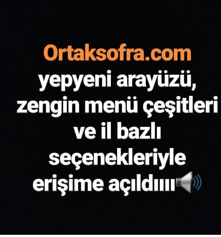 ortaksofra's tweet photo. #ortaksofra #yeniarayüz https://t.co/L4HoD7sC74