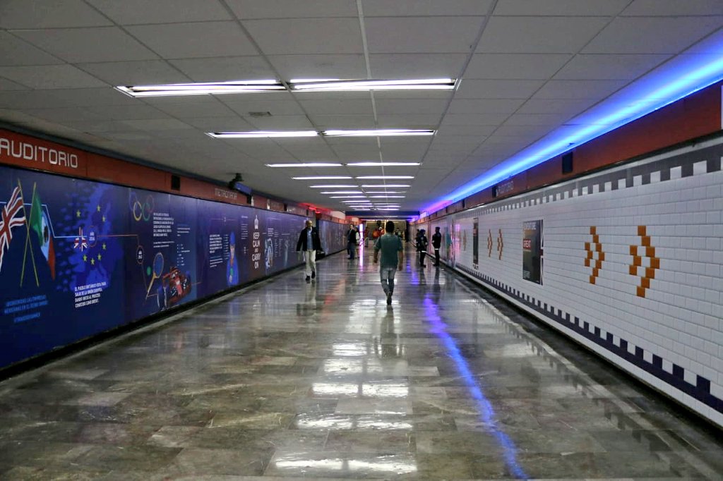 A partir de hoy, te invitamos a conocer la Estación Emblemática Británica en #Auditorio #L7.