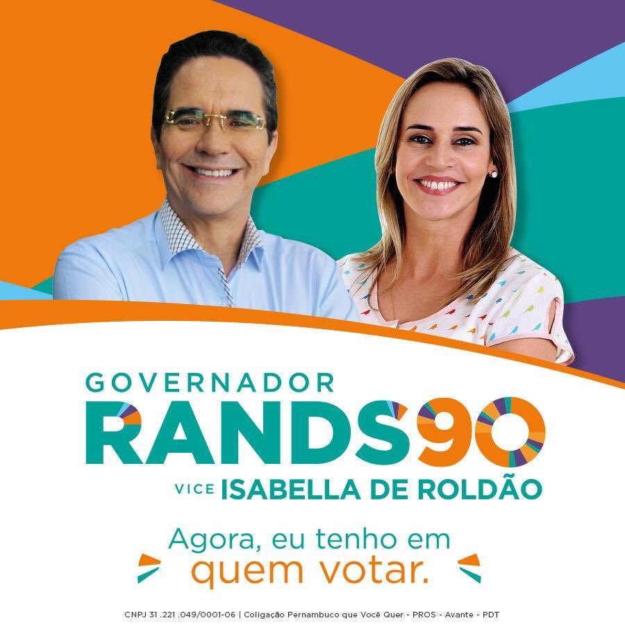 Rands_90's tweet photo. Agradecemos o apoio e o carinho de cada um nessa jornada. Não se deixe levar por pesquisas. Vote com seu coração! Vem pro lado do povo, vamos em frente. Eleição se decide na urna. É Rands90 e Isabella para Pernambuco voltar a sorrir! https://t.co/2yu3aLPUl8