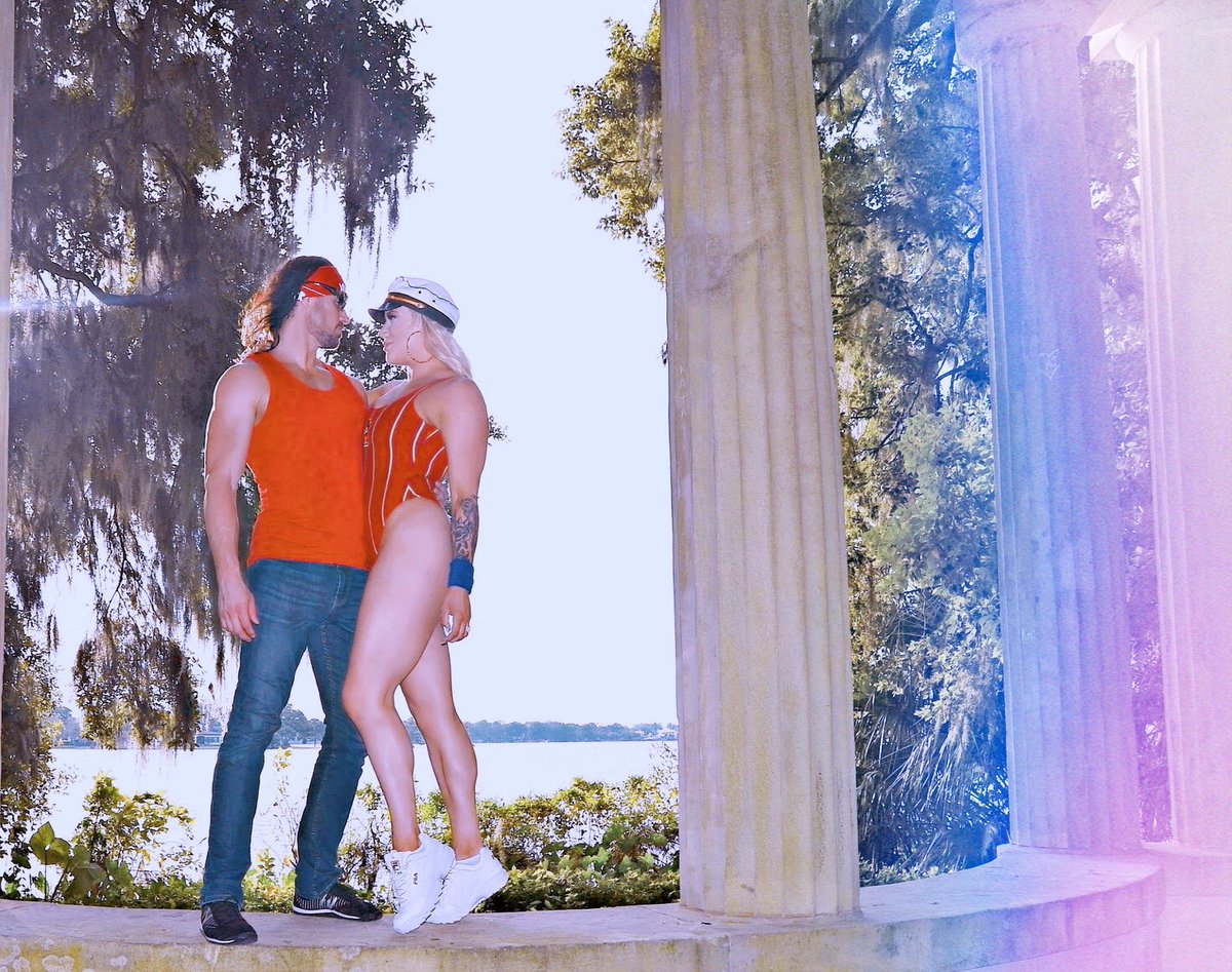 thetayavalkyrie's tweet photo. Ride or die. Through the storm we only need each other 💙❤️ #TheImpacts @IMPACTWRESTLING @TheRealMorrison https://t.co/Pg065gWQ8L