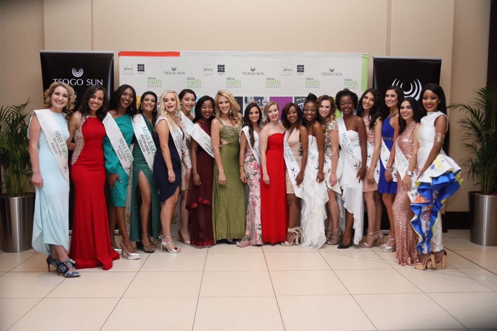 ProudlySA's tweet photo. Wishing all the #MissEarthSouthAfrica finalists all the best this evening. Thank you for continually keeping the conservation and preservation of our environment top of mind #MissEarth2018 #WasteStopsWithME ♻️ https://t.co/z9o8TM0yTP