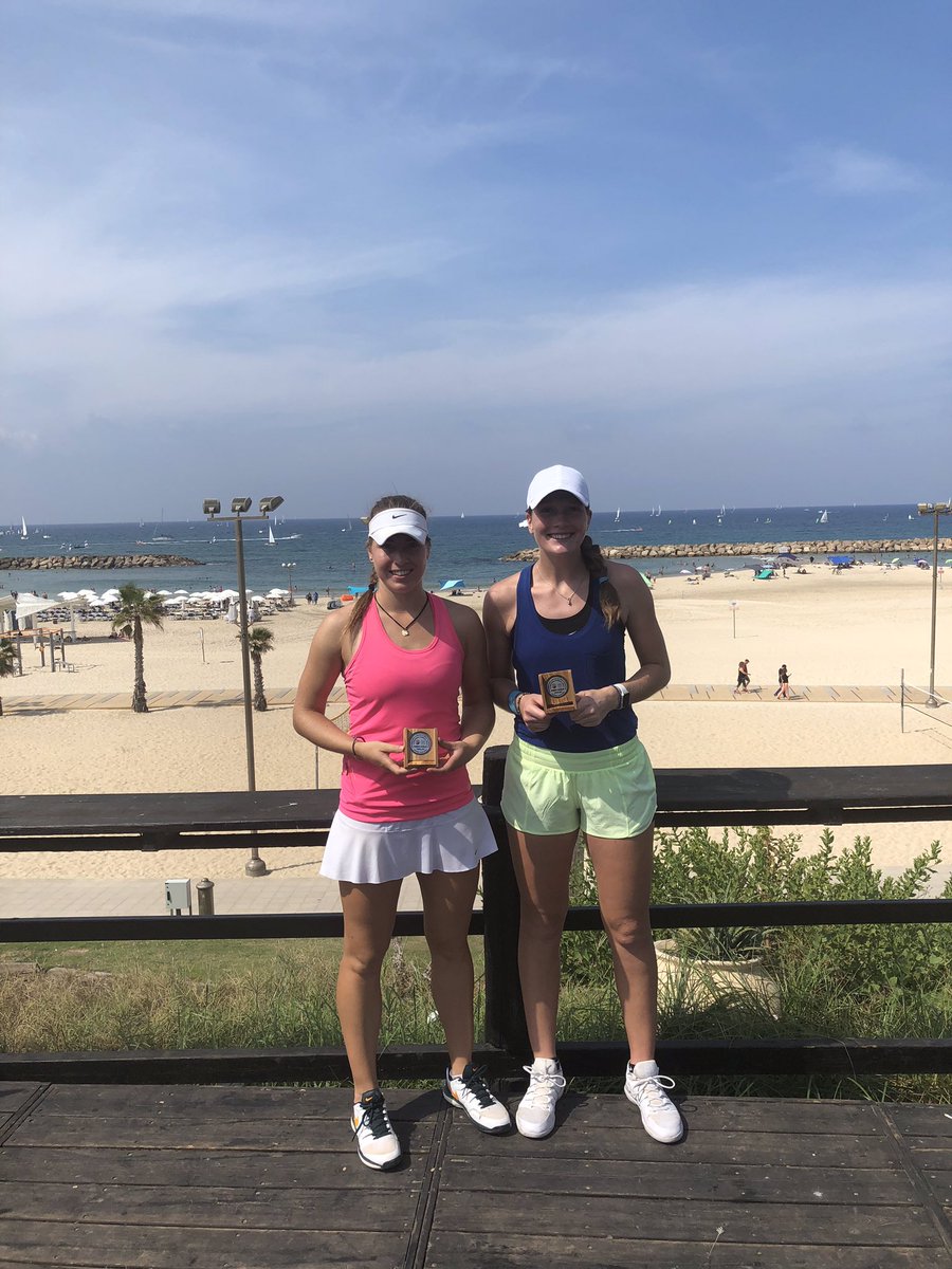 McSweeneyHelen's tweet photo. Very proud of @AReimchen @aimerz940 for their performance #itf #herzlia #doublesrunnerup &amp; thanks to #madisonbourguignon for supporting https://t.co/9rQbPO6h4k