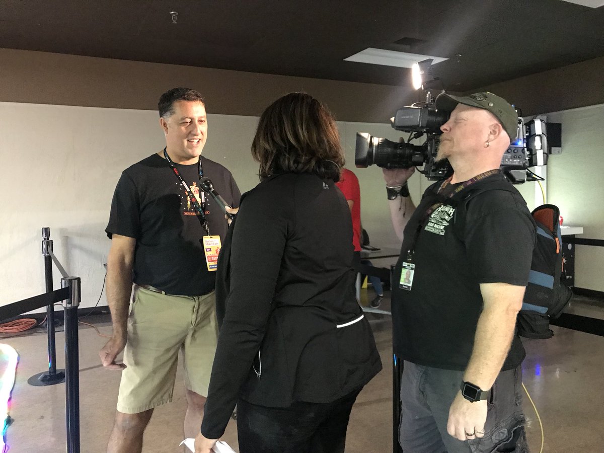 RedtailCRM's tweet photo. Check us out on @GoodDaySac and see everything going on at the @RklnMakerFaire! #minimakerfaire #whooverraceway #augmentedsandbox #RedtailTechnology https://t.co/iWhe9gGgwf