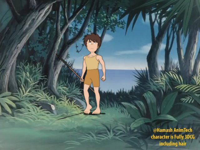 HamashAnimTech's tweet image. 3DCG Conan 未来少年コナン
My favorite character from my childhood. Modeled in 2hours, character is 3DCG including hair. It&apos;s an animated scene, needs permission to publish
@FilmJordan @intisars @CGWjp @manga_prd #fanart #CGWCC #3DCG #anime #ArtStationHQ  #الاردن #السعودية #الكويت