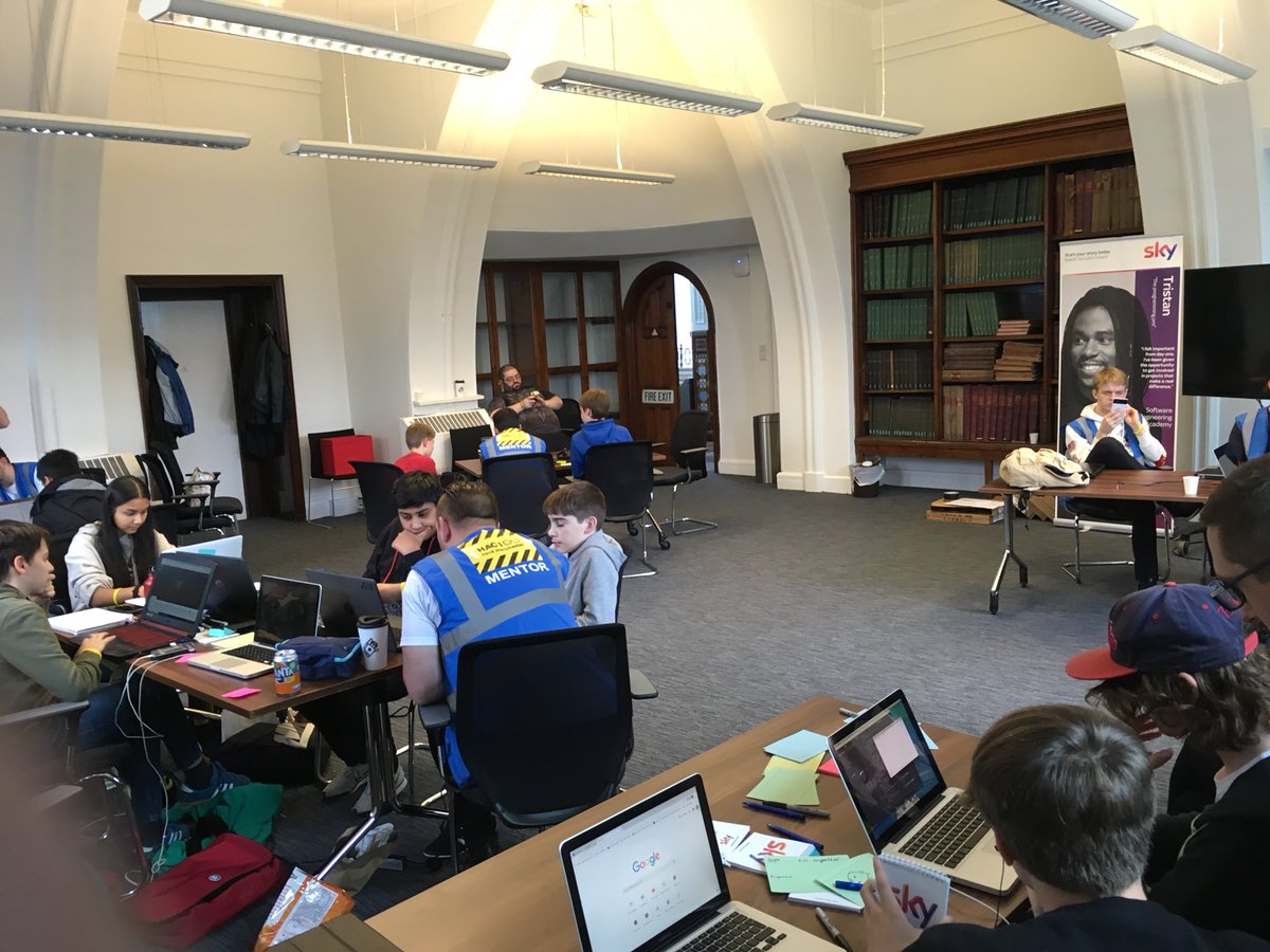 HackManchester's tweet photo. Day 1 @hac_100 FIRST #Leeds #YouthHack \o/
@leedslibraries @BJSSLtd @SkyUK π
Thank you for helping us bring this event to Leeds π€π» π
#HackMCR #LeedsHack #HackMCRJNR https://t.co/1mRAhbMOKF