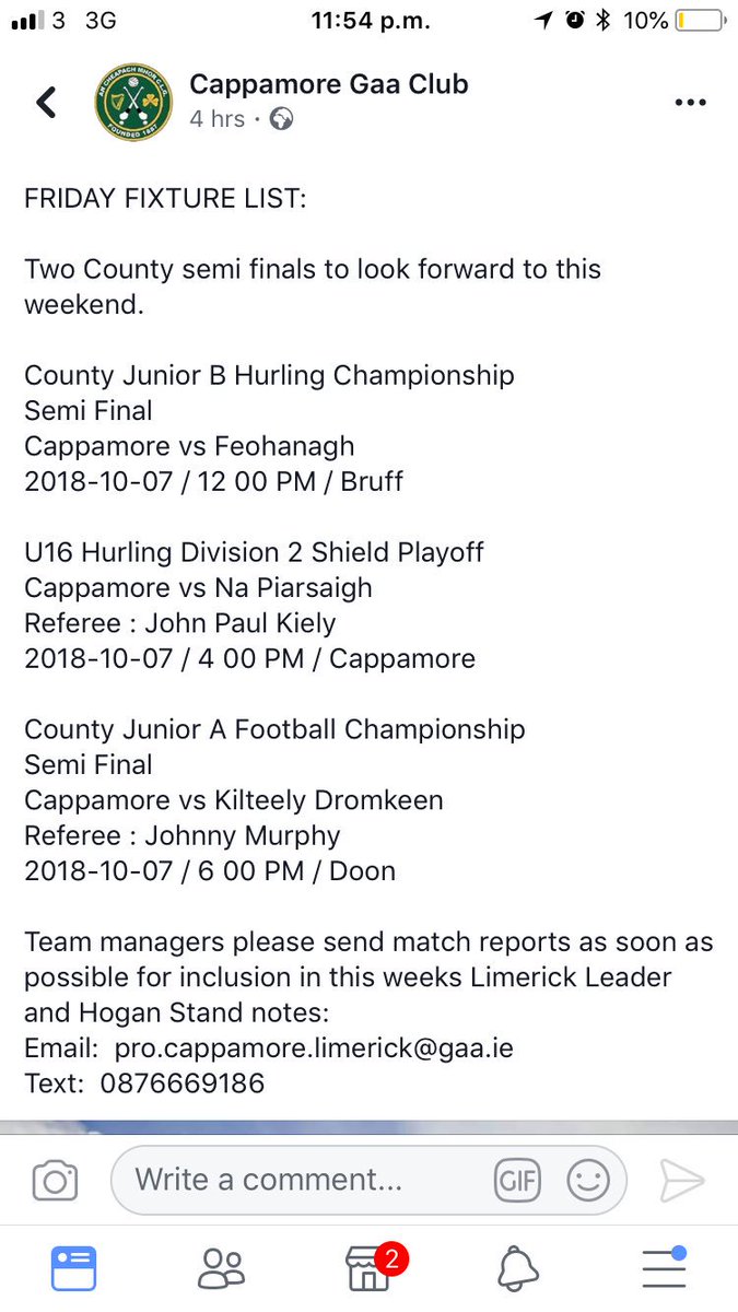 CappamoreCamogieClub tweet media