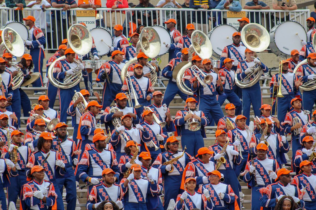 HBCUGameday's tweet photo. Congratulations to the Magnificent Marching Machine of @MorganStateU for being selected to represent Maryland at the Macy’s Thanksgiving Parade!

(via @_StephenSZN) https://t.co/QjImmWw73e