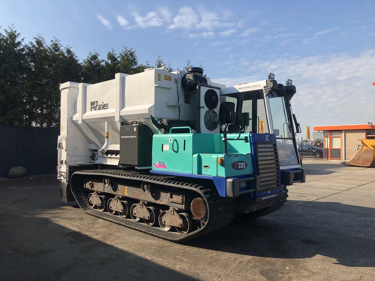 Max_Machinery's tweet photo. IHI IC70-2 attached with Panien P8.5
Soil&amp;Lime spreader is from now on available for sale @Max_Machinery https://t.co/KjMlDvwE0n