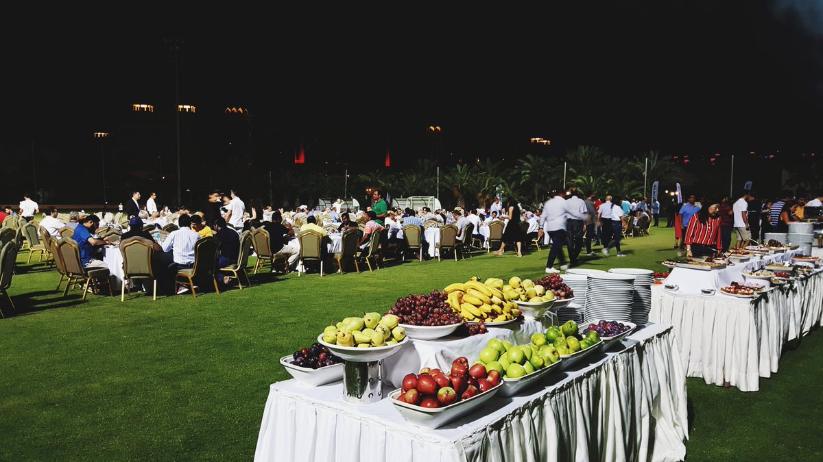 Turkishchapter's tweet photo. There is #RALCRC2018 Gala Dinner Party, happening right now at the Football Field. Come join us and celebrate! 🥂 #ashraeturkishchapter #myashrae #ashrae #ashraenews #HVAC #team https://t.co/jg3IZzqkcF