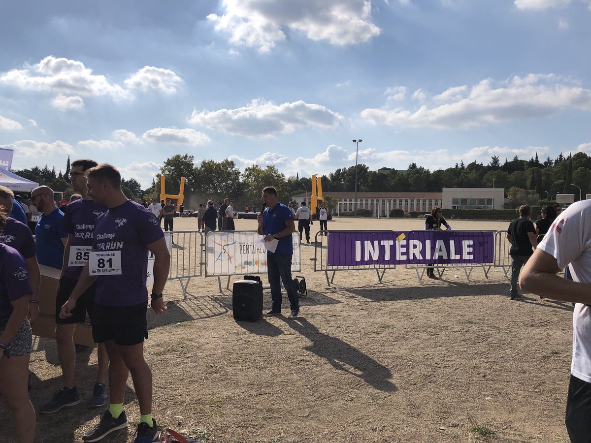 PascalBeaubat's tweet photo. La mutuelle @Interiale, partenaire de la @FSPN_COM, mobiliséetout ce we pour le challenge inter-écoles @PoliceNationale pour fêter le 20ème anniversaire de l'ENP de Nîmes ! #ENPNimes20ans https://t.co/owTWx4Tr4b