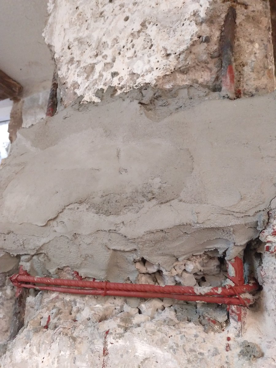RColladoGECOL's tweet photo. #Pasivar o #No ... @GECOLoficial siempre recomienda hacer las cosas bien y en este caso, por supuesto que #Si se ha de pasivar una #armadura de #hormigon . Hoy he visto una #reparacion con #GECOL #Pasivador y #ReparatecR4 #architecture #Felizsábado https://t.co/zoThM4JHQj