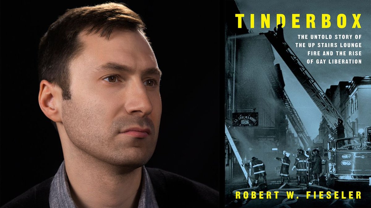 NYDNBooks's tweet photo. "Tinderbox" author: What a tragic, forgotten fire teaches about gay rights and American history https://t.co/94VYLQ9KN5 https://t.co/sZ2oW7qEhk