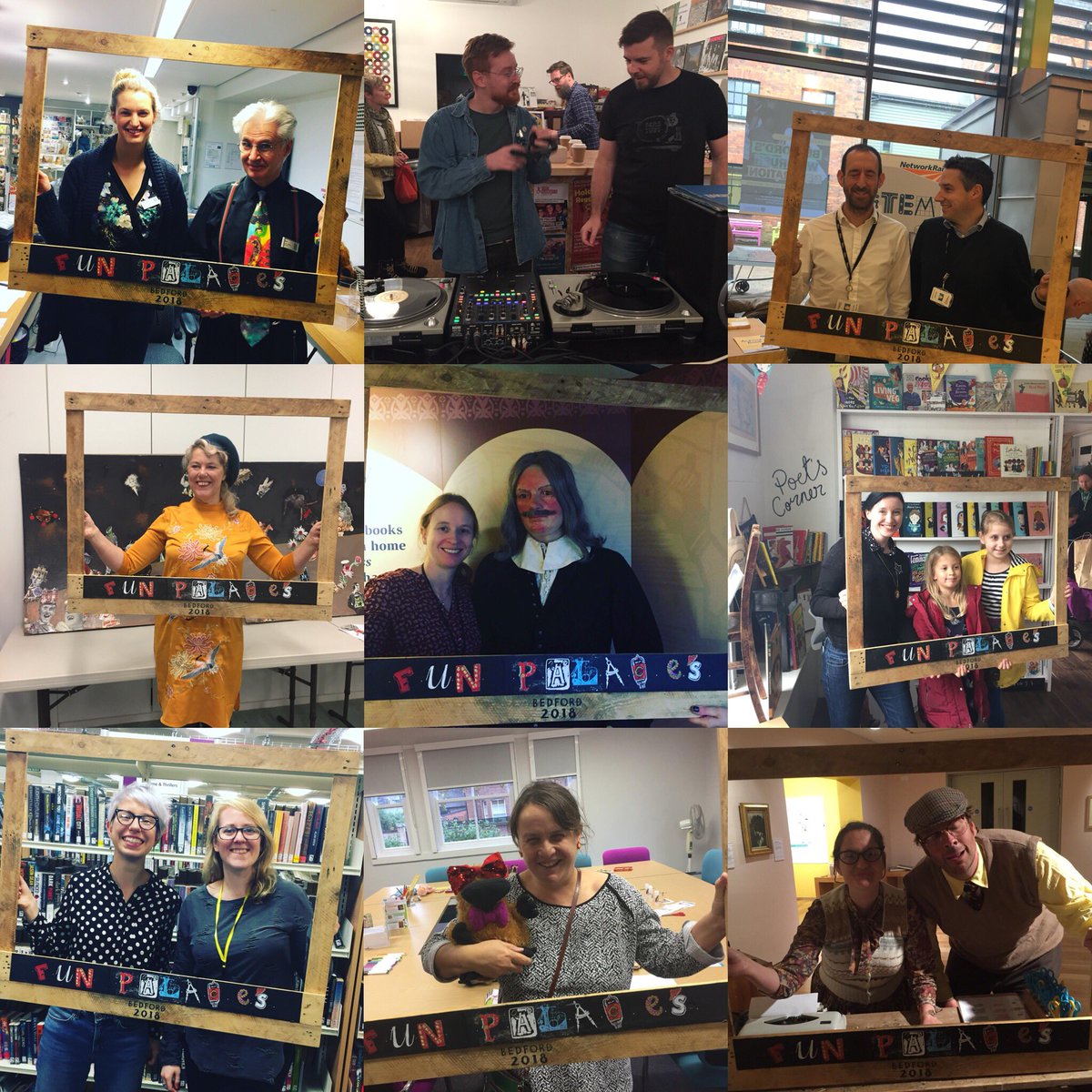 A HUGE & heartfelt THANK YOU to all our incredible #funpalaces makers & volunteers. You have made our day - & hundreds of other people’s too 🙌😊😍😊🙌 #Bedpopfunpalaces @BedfordTweets @DaveTheMayor @TheHarpurTrust @BedfordExplore