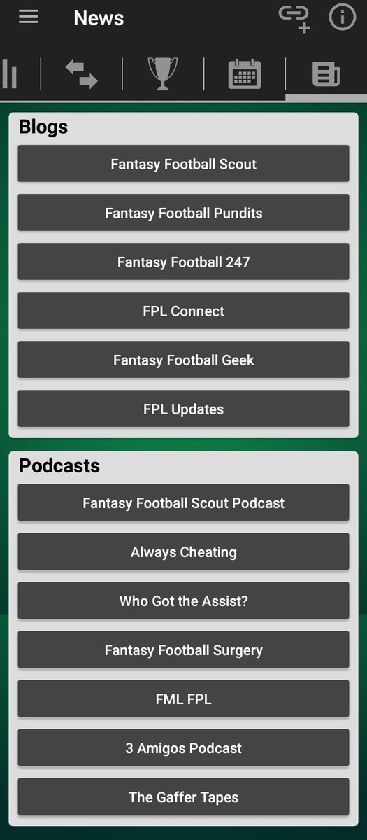 FPLFallout's tweet photo. The awesome #FantasyFootballManager app by @HomemadeApps now has a blog and podcast catalogue section

Is yours there? https://t.co/BRgD2wT2TU