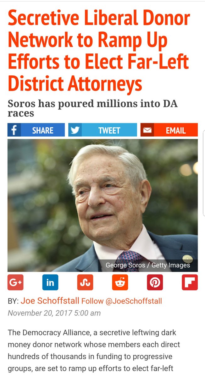 There's plenty of evidence revealing that Soros has had a hard on for SCOTUS seats, District Atty seats, etc. His aim is to "overhaul" the justice system, backing "progressive prosecutors" by funneling dark money through his organizations.