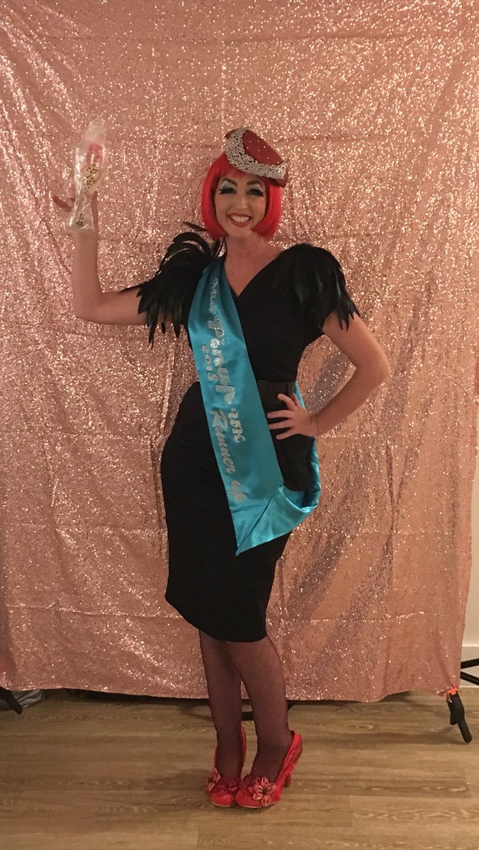Miss_S_Moon's tweet photo. So, I’m a bit bloody gob smacked! Joint second place at the Miss Pinup Uk finals!! Sooo happy! #MissPinupUk #MissPinup #AllAboutPinup #MissStrawberryMoon https://t.co/07OrahYYEv