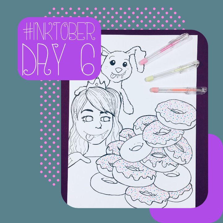 cmgush's tweet photo. Inktober Day 6 : Drooling π€€π©
#candicegush #patreon #artist #illustratorsoninstagram #illustration #illustrator #art #doodles #doodlersofinstagram #freerangeartist #inktober #inktober2018 #drooling #Donut #doughnut @jakeparker @inktober #princessapril https://t.co/hEYqDt6Eim