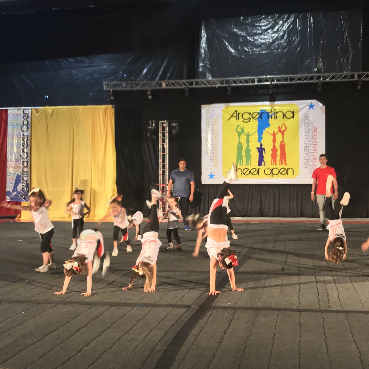 ArgCheerOpen's tweet photo. El equipo #Princesas, categoría #MicroCheer del #IACC https://t.co/7NXr2Q6jwk