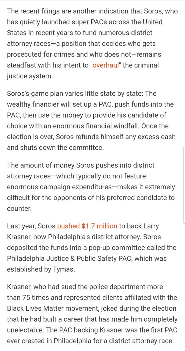 Here's a great breakdown of how Soros uses his money to get "the resistance" elected into positions of power:
