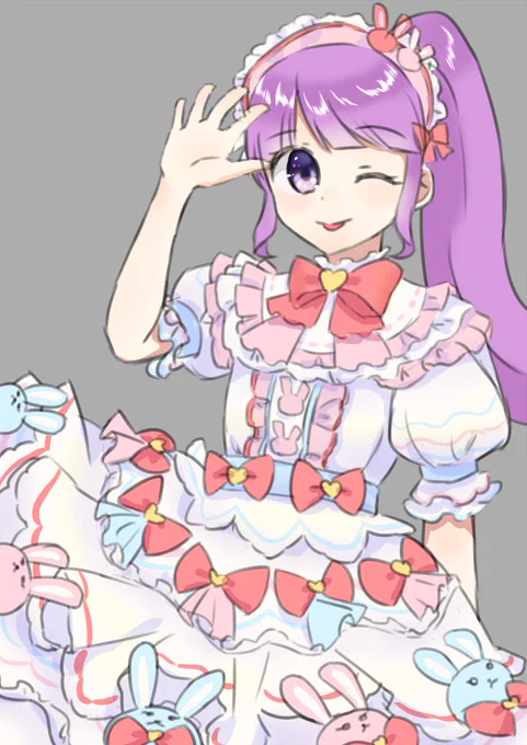 #プリパラ版深夜の真剣お絵描き60分一本勝負大遅刻時間オーバーすみません～ 
