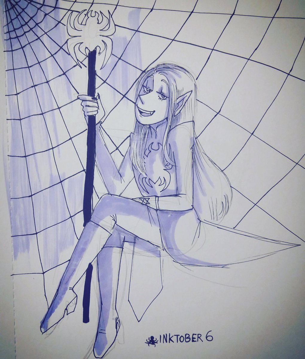 OBYArt1's tweet photo. Inktober 5&6 of two of my favorite TAZ characters!
#TAZ #theadventurezone #thezonecast #lucretia #tazlucretia #thelonelyjournalkeeper #inktober #brian #magicBrian #magic_brian #theblackspider #nuggetart #obyart https://t.co/oxqcvx30iQ