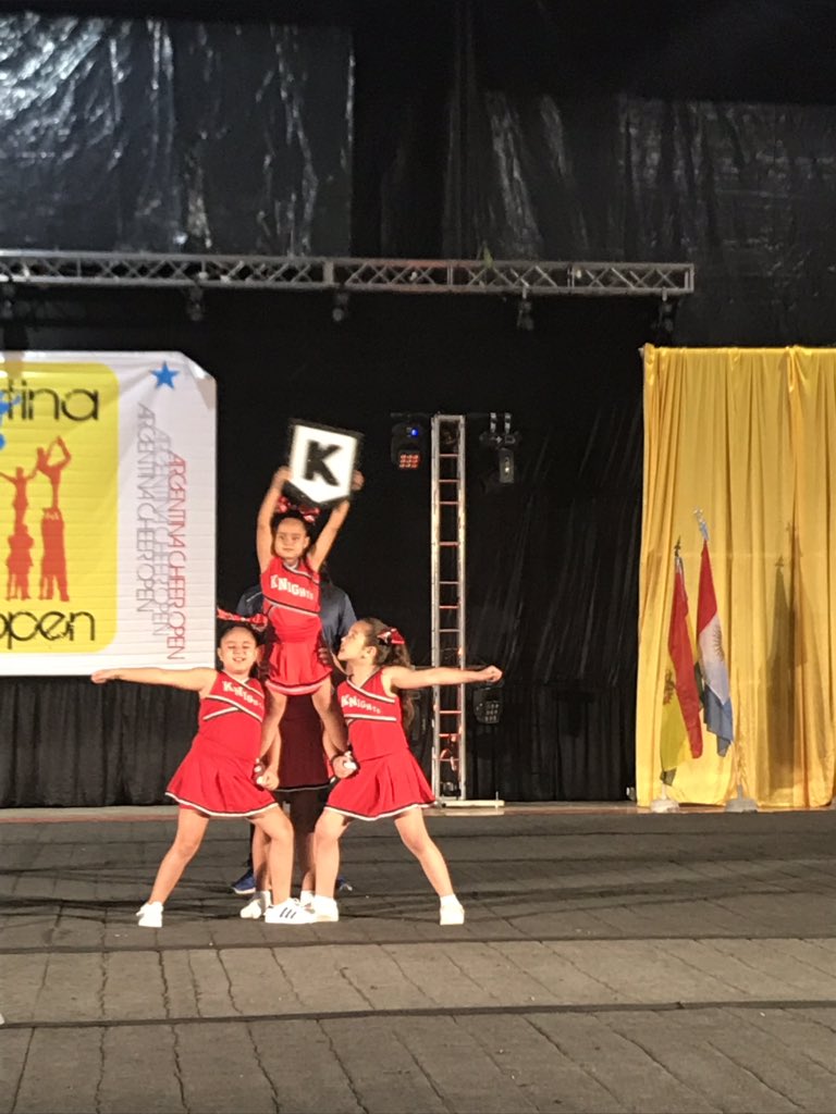 ArgCheerOpen's tweet photo. #Knights realizó su participación en el #CheerOpen2018 https://t.co/YJCh2ndV4z