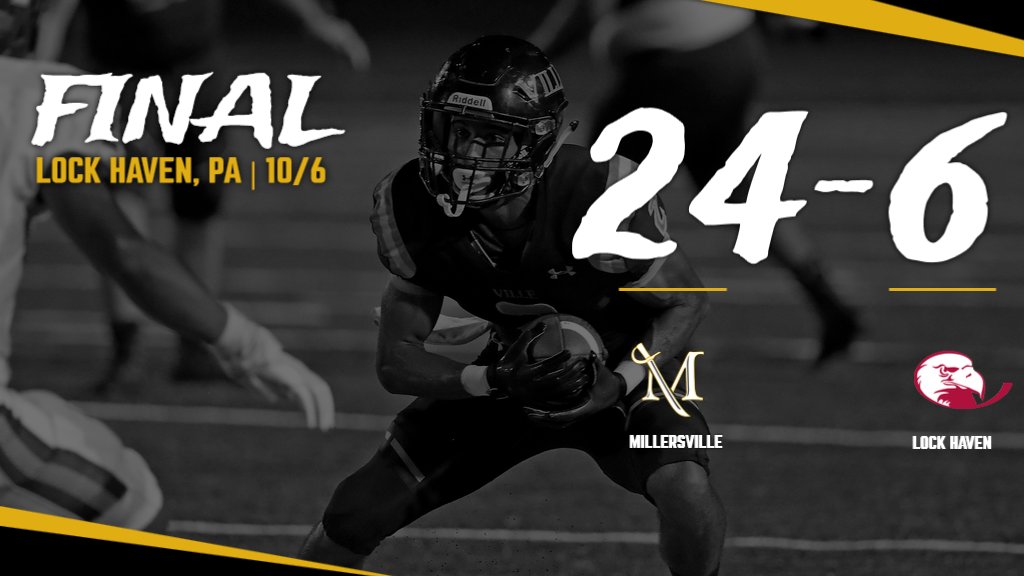 Marauders win! On to Homecoming Saturday (Oct. 13)! #TogetherStrong