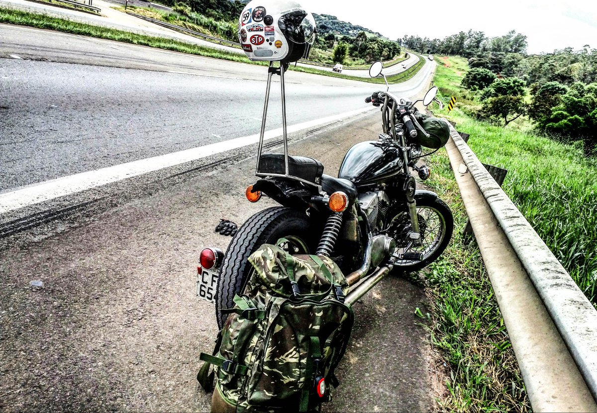 adrianobolo's tweet photo. #NaEstrada #Yamaha #Virago #OnTheRoad #MinasGerais #RatChopper #Ratazana #OldSchool #HandMade https://t.co/EUKT8FVZzN
