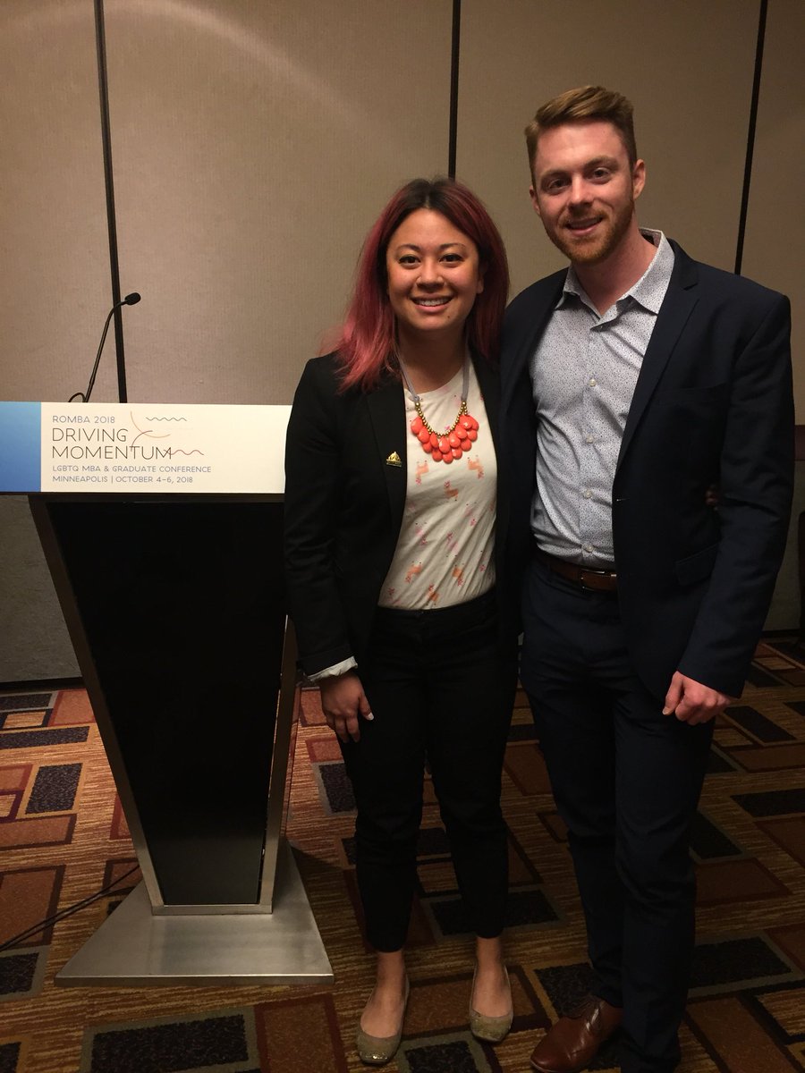 mitrajunjalali's tweet image. Honored to speak as an out and proud elected official at the 2018 Reaching Out MBAs conference, the world’s largest gathering of LGBTQ business students 🌈 #ROMBA2018 @romba