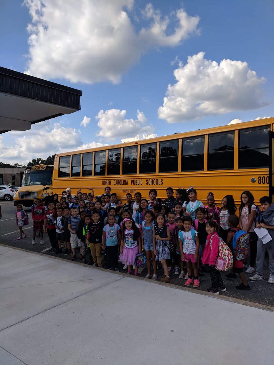 Bus 800 was our Bus of the Month for September. These students received a thumbs up from the bus driver everyday in September. Super proud of them!