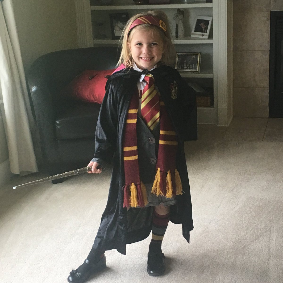 Someone is ready for Halloween thanks to dad’s hard work today! <a href="/JoshuaPatchak/">Joshua Patchak, CETL</a>