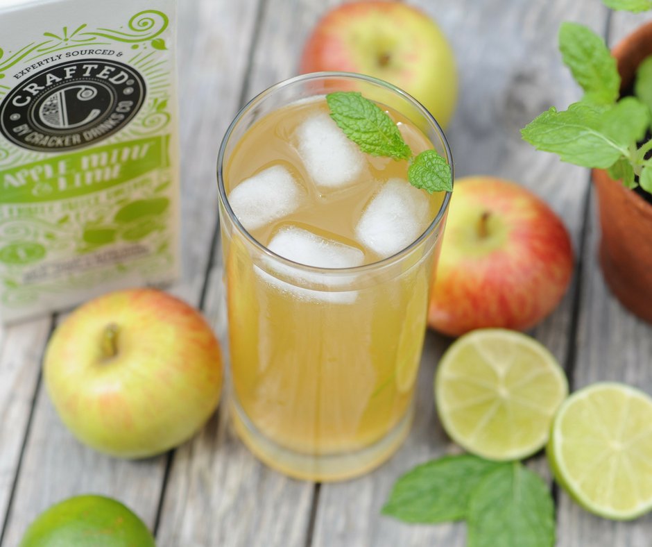 This glass represents 1 of your 5 a day. How easy is that.