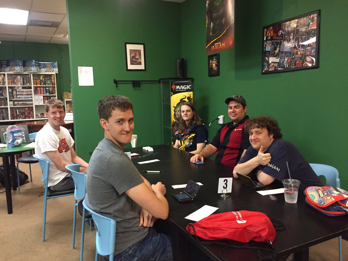 MrOlivola's tweet photo. Here is our Top 4 of todayβs @Pokemon VGC Sun Series Midseason Showdown in Dublin, OH!! Each of these four players are guaranteed at least 32 CP. π
#PlayPokemon #ProductiveSaturday #GetThatCP @Beyond_Board @330AJ https://t.co/QW5ohd55ar