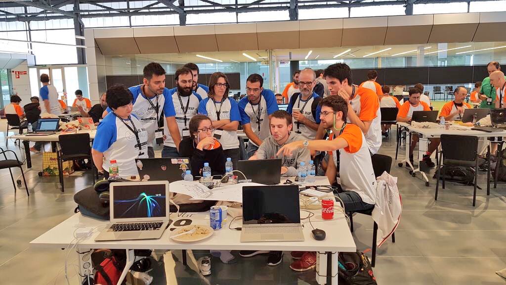 tic's tweet photo. Acaba el #RailMapChallenge després de més 24h de feina i moltes i bones idees per millorar el sistema ferroviari.
📌Els guanyadors: a l’Smart City Expo. Us hi esperem! #SmartCatalonia https://t.co/zPBmwfKg47