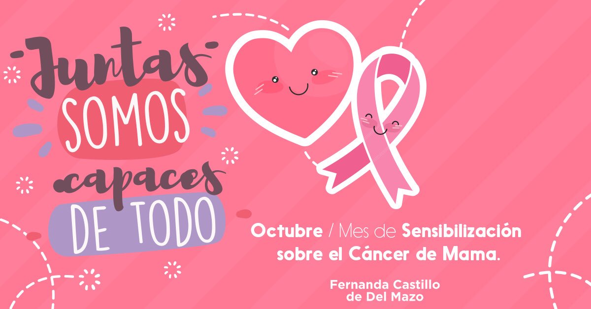 fercastillodm's tweet photo. La prevención es el mejor tratamiento. ¡Juntas podemos vencer el cáncer de mama! ¡Ámate! https://t.co/E8nLMiNIPf