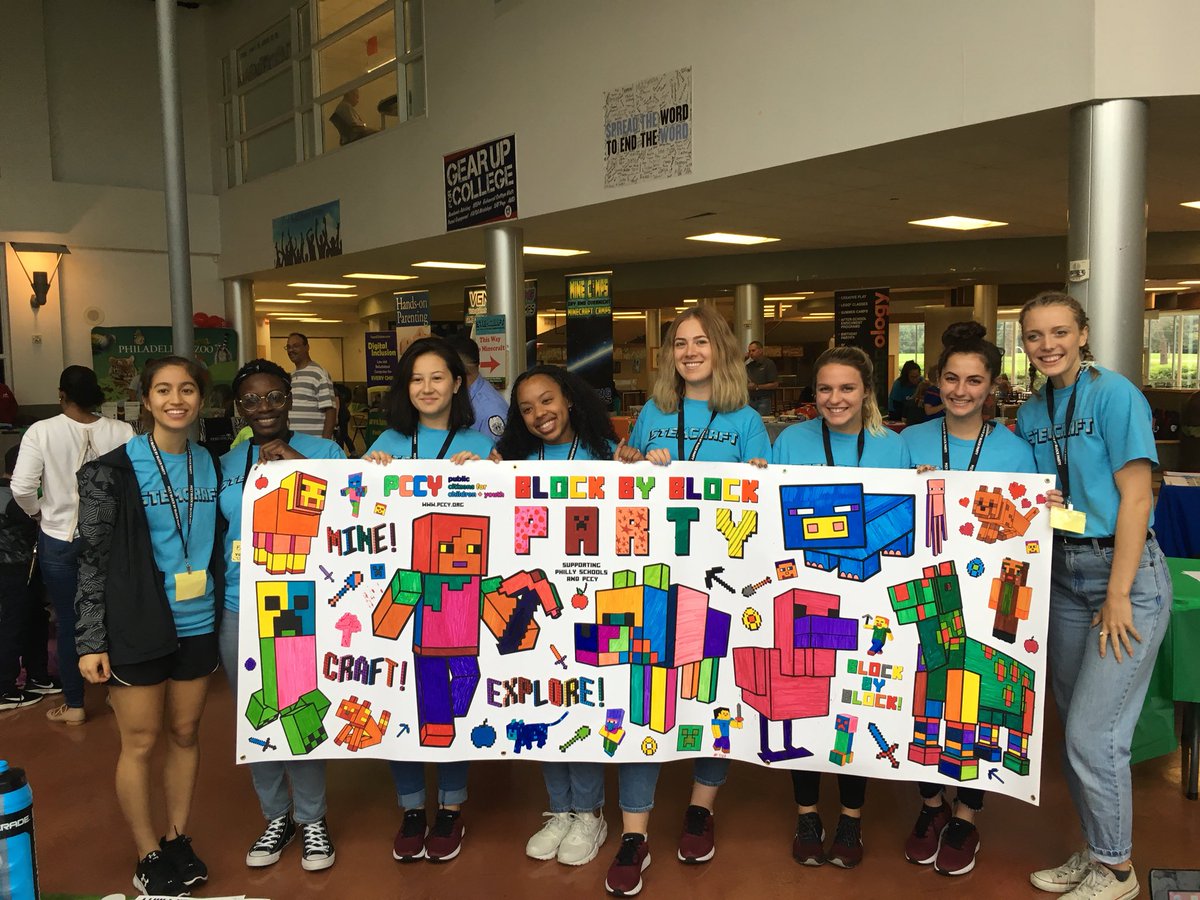 picasso_philly's tweet photo. Thank you @TempleUniv fensing club for helping make #STEMcraft2018 amazing! @STEMCraft @PCCYteam https://t.co/vdz9mD5EwE