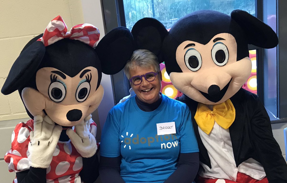 Bridget1057's tweet photo. It is 7 years ago that the first #adoptionactivityday took place. It has been a great privilege to be part of @NowAdoption first event today, both the children and adults had such fun, Mickey and Minnie came along too! #adoption https://t.co/HyPDhBTjgO