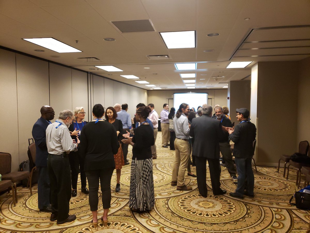 APAHealthyMinds's tweet photo. You are Human: Addressing Burnout Through Improv. An interactive session that had everyone on their feet and stretching their imaginations! #IPSChicago @DrAlthaStewart @bjschwartzmd @TristanG_MD https://t.co/CQZoPY1Eem
