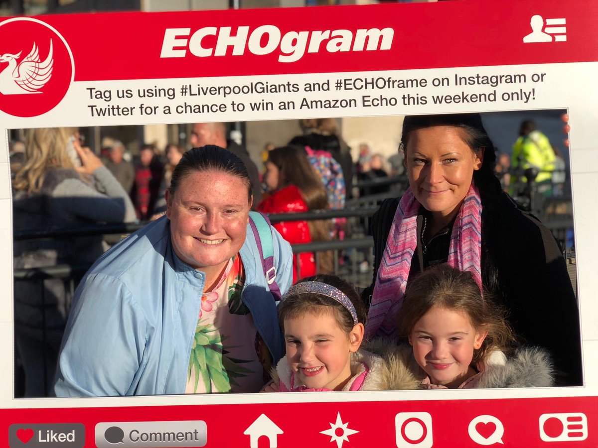 ClarkyE's tweet photo. #LiverpoolGiants #ECHOframe what a wonderful experience seeing the #giantsspectacular what a treat. Truly amazing https://t.co/yDKYmQt8ii