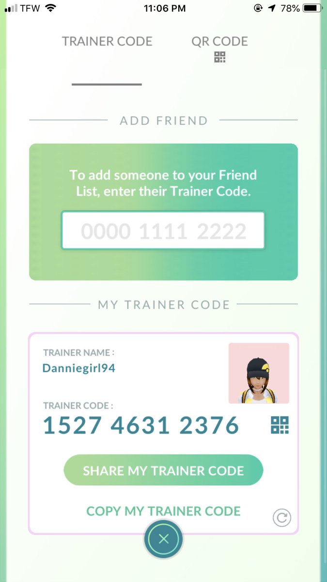 DanielleMW1994's tweet photo. I’m needing Pokémon go friends from all over the world! Add me! 🙂 #PokemonGO  #PokemonGOfriend https://t.co/XqlCICgAEA