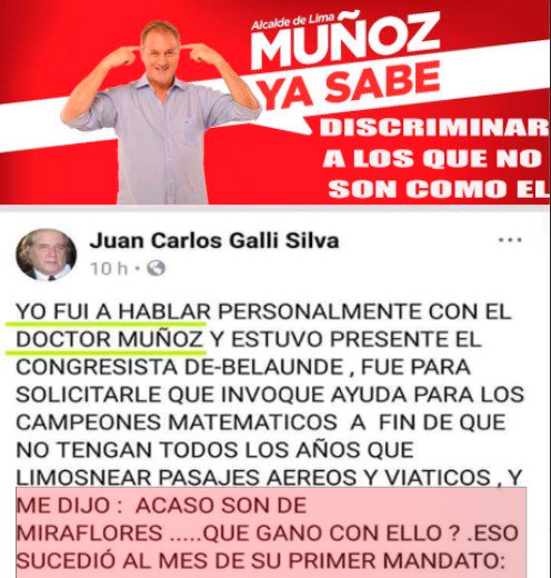 davidar59340788's tweet photo. #muñoz #colorao #novotespor #reaccionalima #elmatagatos #elseñordelosportales https://t.co/4RUs3QBffY