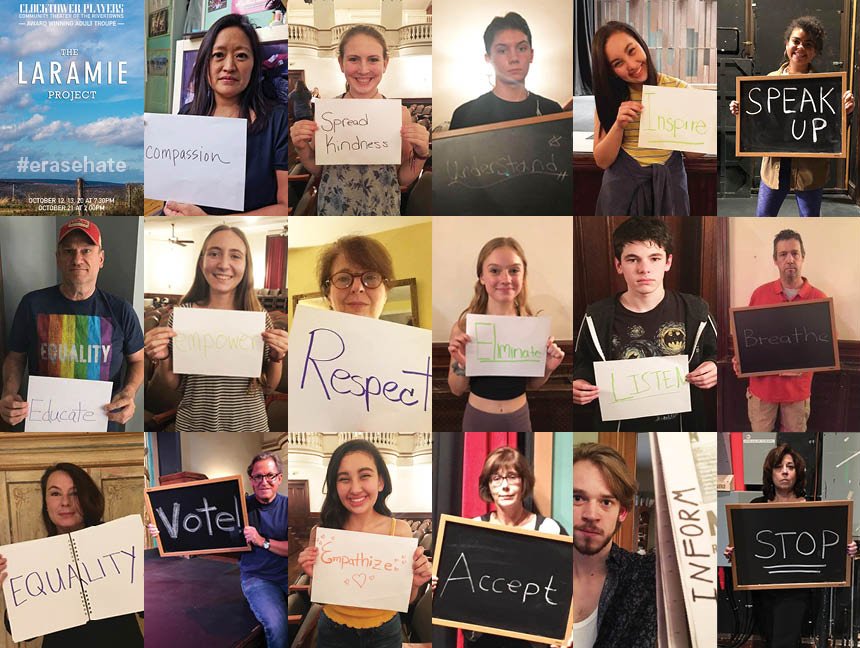 CTPlayers's tweet photo. See Laramie October 12-21 and #erasehate
Tickets: https://t.co/9TIxTy7BXF
#irvingtonny #clocktowerplayers #thelaramieproject #ilovetheater #artsw #lbgt #equality #loveislove
https://t.co/itWIrMFetX https://t.co/lpg48K3iU9