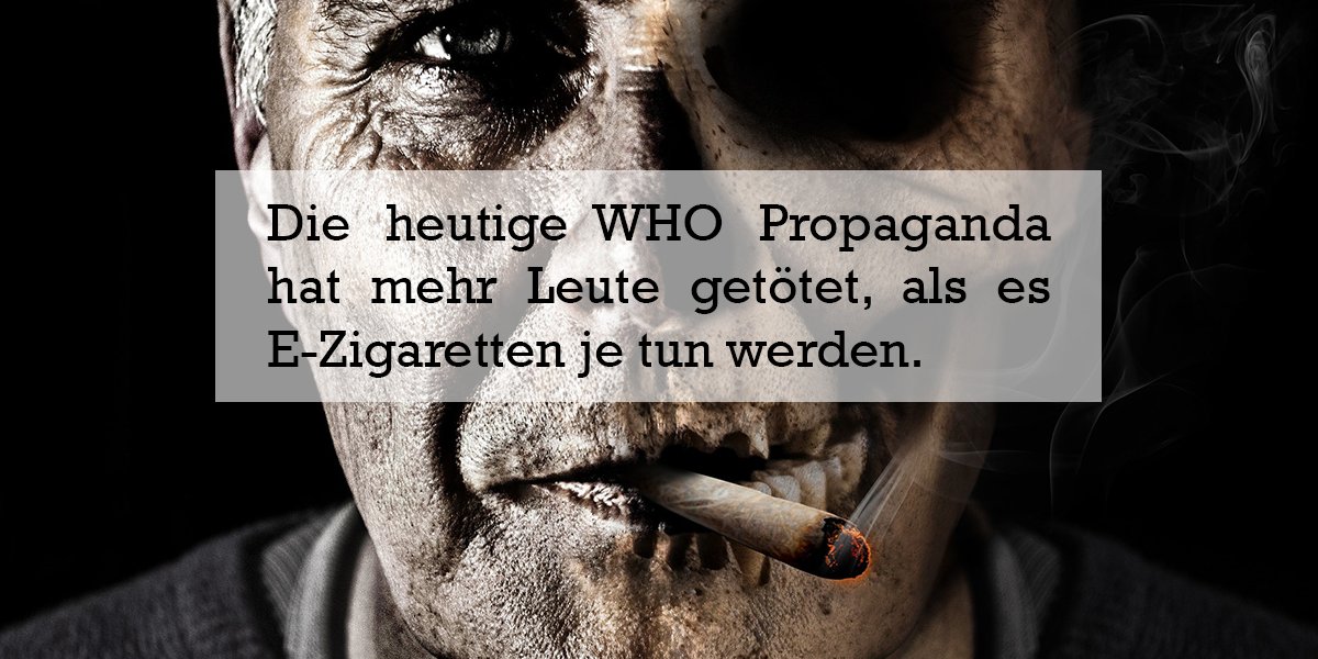 ESmokingRic's tweet photo. #who #ezigarette #dampfen https://t.co/coFjxqsHPO