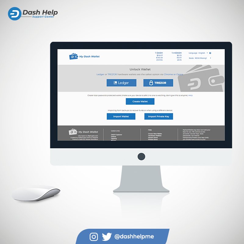 dashhelpme's tweet photo. MyDashWallet es una wallet para web, la cual es una interfaz para la cadena de bloques de Dash, con MyDashWallet mantienes el control sobre sus claves privadas en todo momento.
#dashhelpme https://t.co/QEdCTfFe8F