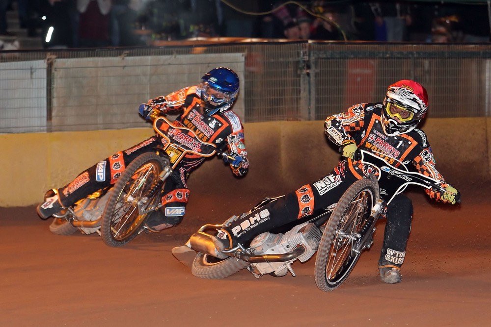 WolvesSpeedway's tweet photo. Wolverhampton Speedway congratulate Tai Woffinden and Freddie Lindgren on their magnificent World Championship success.
Both riders played such a huge role in the history of the club.
#wolfpack 🥇🥉 https://t.co/NqGGcsRjOa