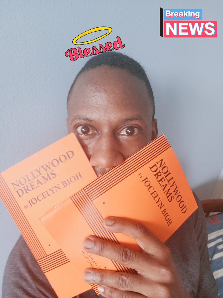 I picked up my TWO copies on Wednesday! 🦅 BiG congrats to u @jjbioh!! Many more publications to come 🎬 #NollywoodDreams 🇳🇬 now, 🔜 #SchoolGirlsMCC 🇬🇭 #thiswasafunoneOH 📚
@DramatistsPlayS @cherrylntheatre @clmentorproject #NowPublished⁣ #ComfortZone #OffBroadway #WorldPremiere