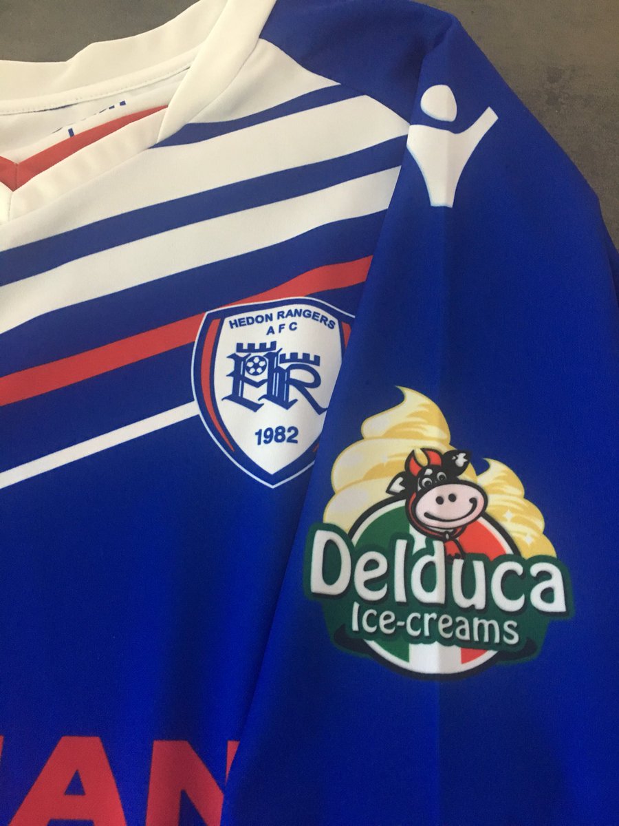HedonRangersAFC's tweet photo. A great way to Christen our Academy team's new kit, with a 4-3 win away at the League leaders. A big thankyou to our sponsors @ViessmannUK @TheStationHedon @XceCoLtd and Delcuca Ice Creams supplied by @Steadyschool @MacronSports #OneClubOneKit #Clubidentity #UTRβ½οΈπ https://t.co/2h68DngXlI