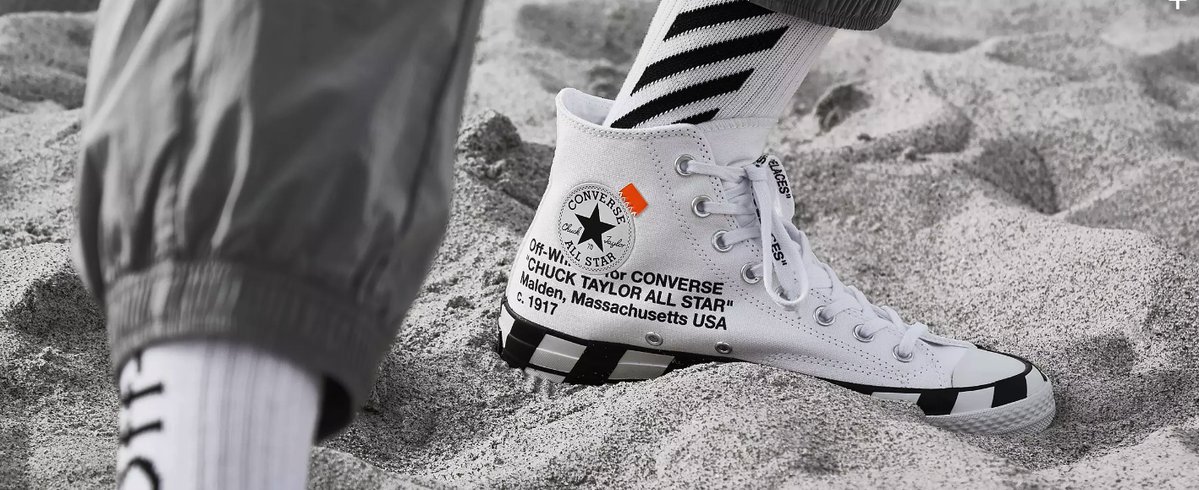 thesolerestocks's tweet photo. Off-White Converse Chuck 70 Stripe White. Not much more time to get your entries in!!

https://t.co/uPVCuVE8da https://t.co/v7C8YqOujI